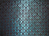 Brocade Fabric Black x Green Color 58" wide BRO527[3]