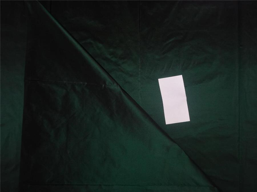 100% Silk Taffeta Fabric Bottle Green x Black Color 54&quot; wide TAF87[1]