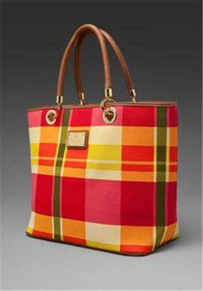 Multi Color 3.5&quot; X 3.5&quot; Dupioni Plaids - Drapery Fabric