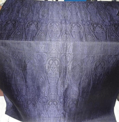 Brocade Fabric Black x Purple COLOR 44" WIDE BRO528[2]