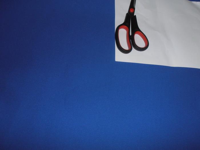 Bright Blue neoprene/ scuba Thick Fabric ~ 59&quot; wide[7629]
