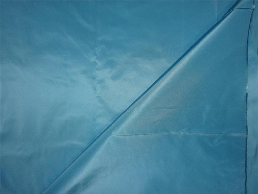 100% Pure Silk Taffeta Fabric Blue colour 54&quot; wide TAF#197[13]