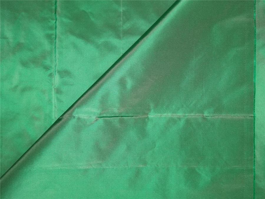 100% Pure Silk Taffeta Fabric Green 54&quot; 2.50 Cut Length