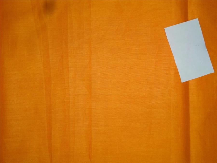 Orange Color Linen Fabric 58&quot;