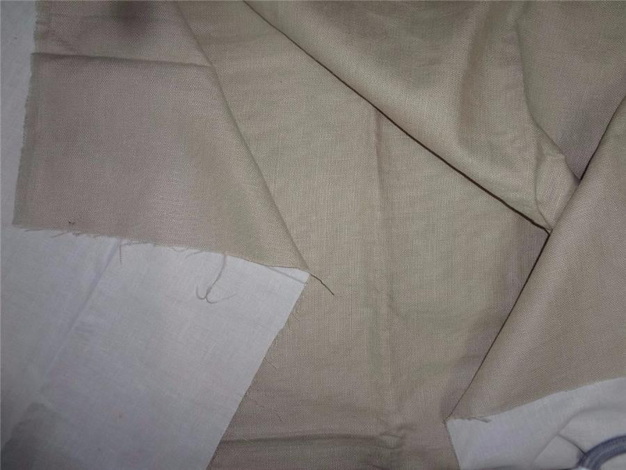 Heavy Linen Natural Color Fabric 58&quot;
