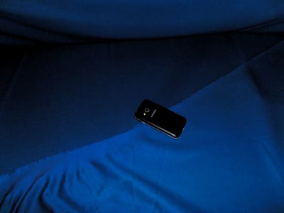 Cobalt Blue Scuba Knit-thin fabric ~ 59&quot; wide[7600]