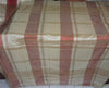 100% Pure Silk Taffeta Plaid Fabric Red x Cream TAF#C53[1]