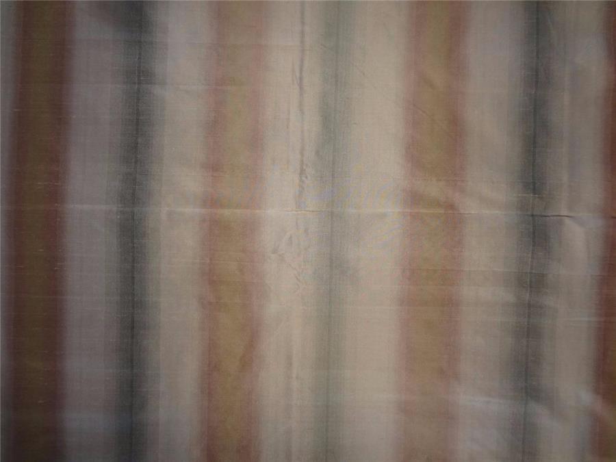 Silk Dupioni Fabric Multi x Gold Color 44" WIDE DUP#S59[2]