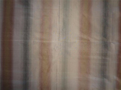 Silk Dupioni Fabric Multi x Gold Color 44&quot;