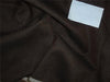 Two Tone Linen 25% COTTON, 75% LINEN fabric Brown x Black Color 58" wide [7622]