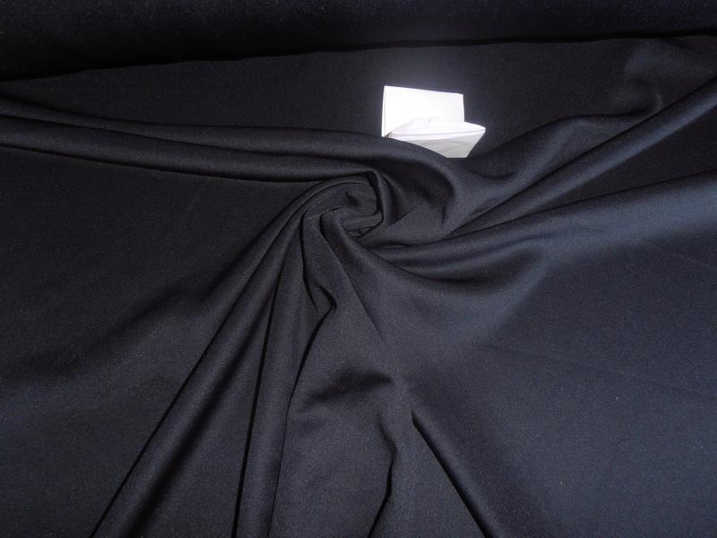 navy blue Scuba Knit fabric 59&quot; wide-thin for fashion wear[7652]