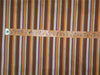 100% silk dupion brown and orange stripes DUPS54[2]