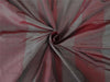 100% pure silk dupion red x rosette colour stripe 54&quot; wide DUPS34[1]