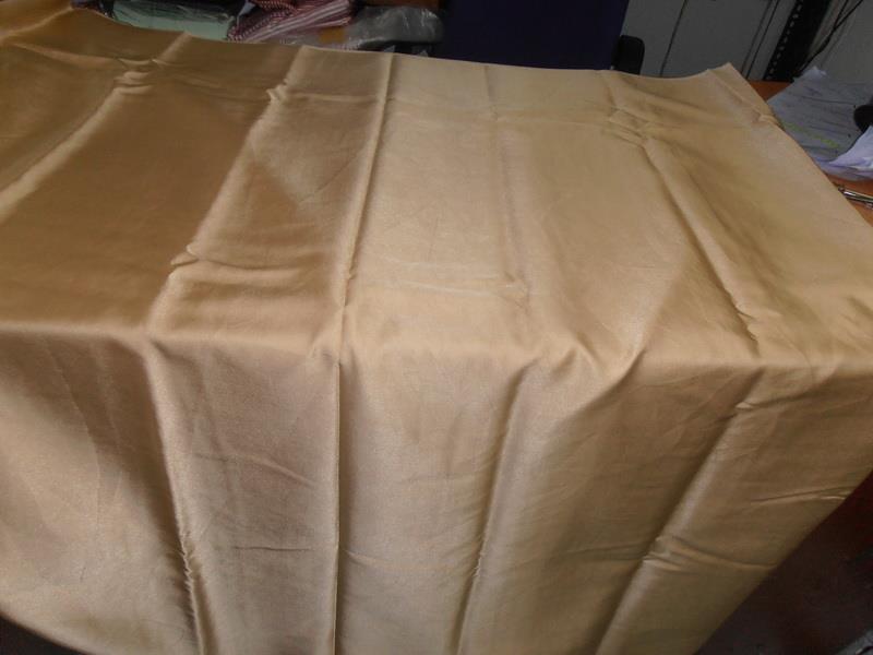 33 momme silk reversible satin fabric gold dust 44&quot; wide