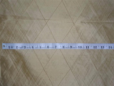 100% silk caramel gold large dupioni pintucks single length PKT#P29[1]