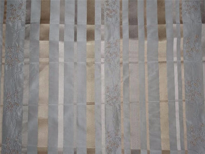 100% silk taffeta satin stripe embroidered TAFS72[3]