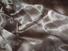 SHEER bronze / brown TISSUE SILK ORGANZA 44* / PKT#11[4]