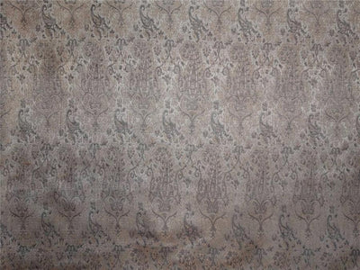 purely silk brocade antique gold x black 44&quot; BRO533[4]