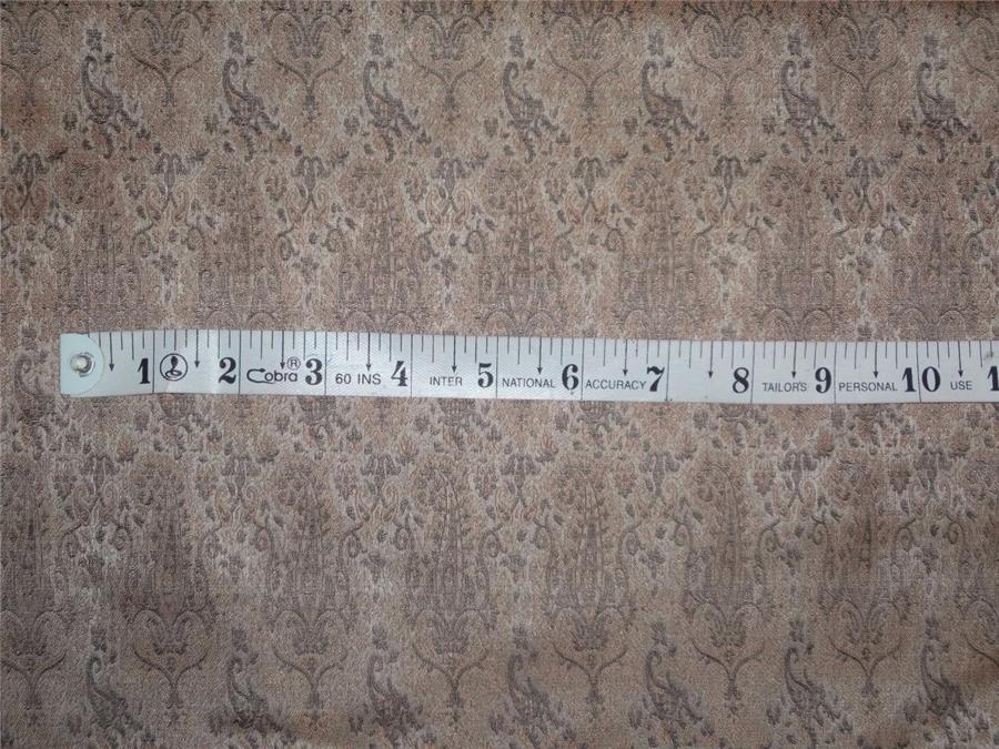 purely silk brocade antique gold x black 44&quot; BRO533[4]