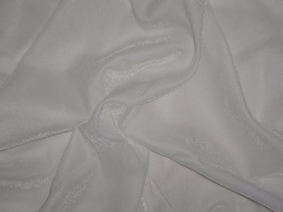 100% Micro Velvet White Fabric ~ 44&quot; wide
