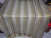 100 % silk ORGANZA stripe shades of gold colour stripes{vertical} 60" wide [7753]