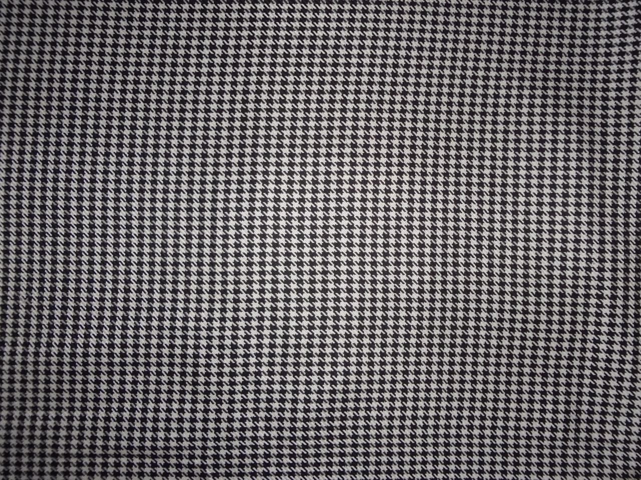 Hounds tooth silk tussar amazing for bottom wear and dress fabric [7788]