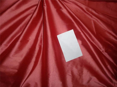 100% Silk Dupioni Red x Coral fabric 54&quot; wide DUP230[2]