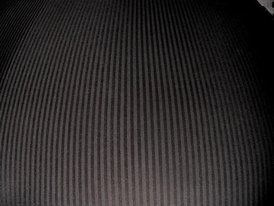 Black neoprene/ striped scuba thick fabric ~ 59&quot; wide.