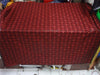 Silk Brocade Fabric redwine black and gold color 44" wide BRO535[2]