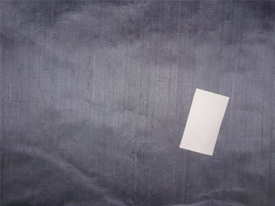 100% PURE SILK DUPION FABRIC blueish grey colour 54&quot;wide MM76[3]