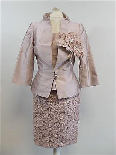 100% SILK DUTCHESS SATIN FABRIC ONION PINK 45 MOMME 60" wide [7831]