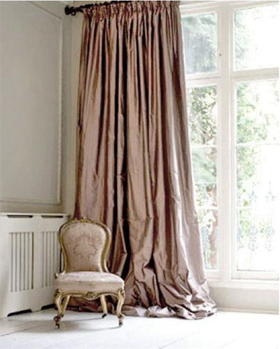 100% SILK DUTCHESS SATIN FABRIC ONION PINK 45 MOMME 60" wide [7831]