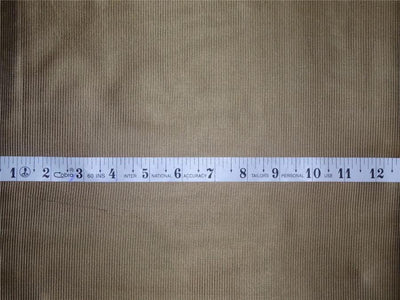 100% SILK TAFFETA FABRIC PIN STRIPE - gold 54&quot; wide