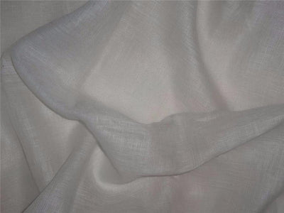 50 yards of Thin 26 momme off white /light cream pure linen fabric 59&quot;wide Dyeable