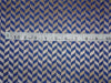 spun brocade fabric blue x metallic gold color 44" wide BRO537[2]