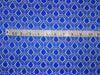 Silk Brocade Fabric royal blue X silver Color 44" wide BRO540[1]