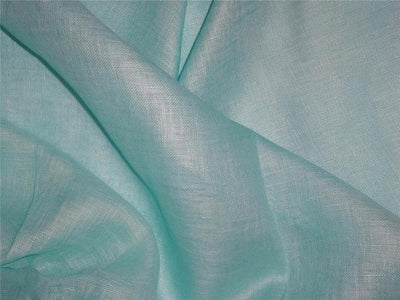 Sheer Gauze Linen--light blue Thin Transparent Linen Fabric 58&quot;