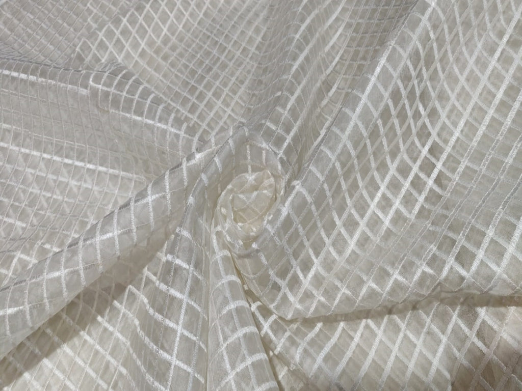 nylon Silk Organza Embroidery Fabric at Rs 550/meter in Hisar