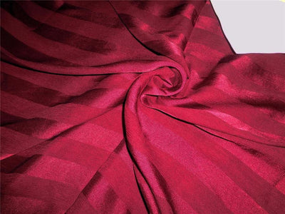 silk chiffon 1&quot; satin stripe fabric maroon 44&quot;chiffonstripe[4]