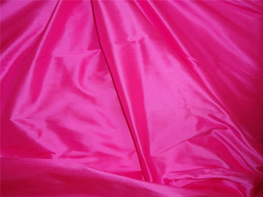 100% silk dupion fabric neon pink colour 54&quot; wide DUP236[1]