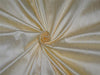 100% INDIAN DUPION silk fabric pastel yellow color 54" wide MM79[2] [7982]