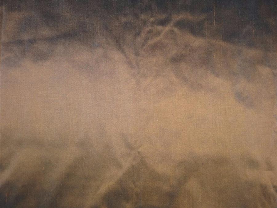 dupion silk fabric green x burnt orange pkt # 244[1]