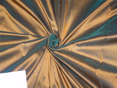 dupion silk fabric green x burnt orange pkt # 244[1]