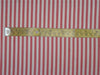 Pure silk HABOTAI stripes red x ivory color 80 gms b2#106[1]