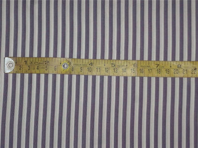 Pure silk haboati stripes purple x ivory color 80 gms b2#106[2]