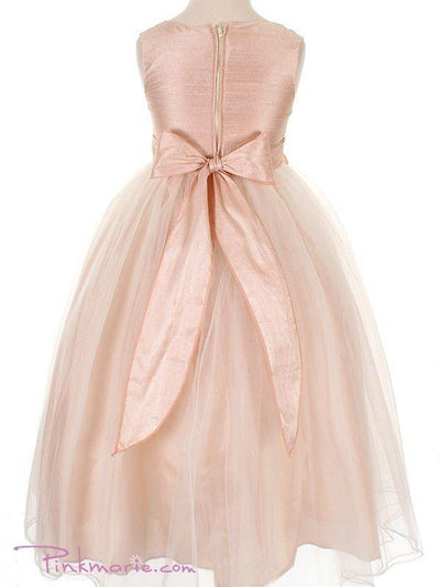 100% Silk Dupion fabric dusty rose  DUP245[1]