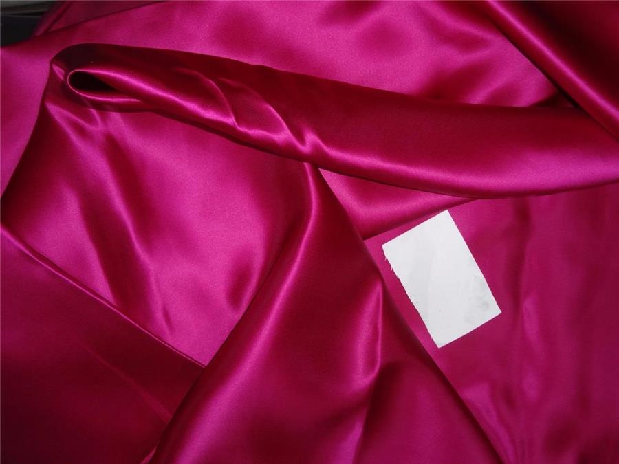 100% silk ROUGE LIPPY Heavy-Weight 48 MOMME Dutchess SATIN 58&quot; wide