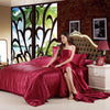 100% silk RED X PINK Heavy-Weight 48 MOMME Dutchess SATIN 58&quot; wide