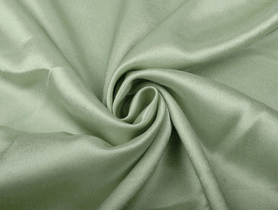 Old Green viscose modal satin weave fabric ~ 44&quot; wide.(95)