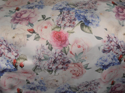 floral print Scuba Knit fabric 59&quot; wide-thin for fashion wear[7660]